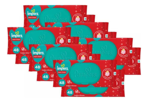 Toallitas Humedas Pampers Siempre Limpio Combo 12 Paquetes X 48 Unidades Super Oportunidad Super Limpieza Sin Alcohol Tambien Para Manos Y Cara