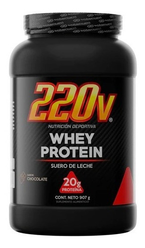 Solanum 220v Whey Protein Suero De Leche 907g Sabor Chocolate