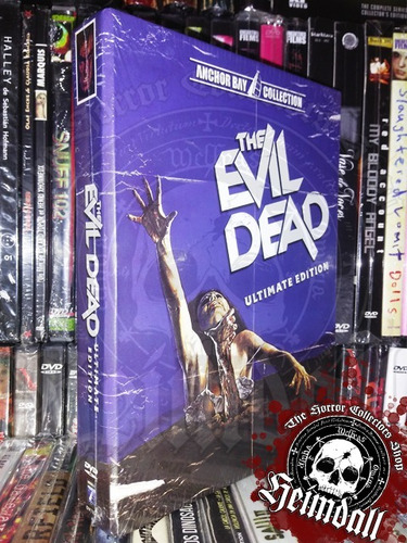 Evil Dead Ultimate Edition 3 Dvd + Poster Gore Ash Posesion