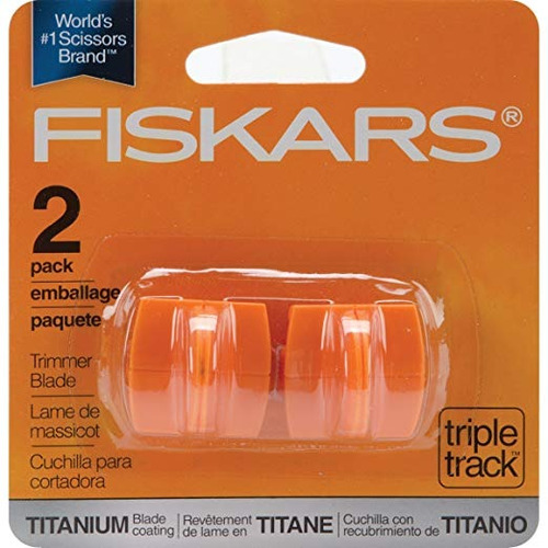 Fiskars 157400-1001 Titanio Tripletrack Alto Perfil Hojas De