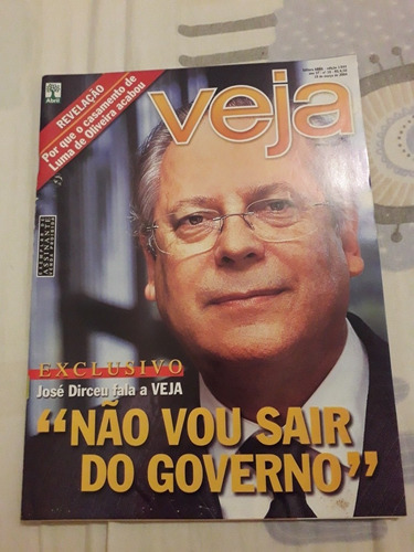 Revista Veja, Não Vou Sair Do Governo. #2