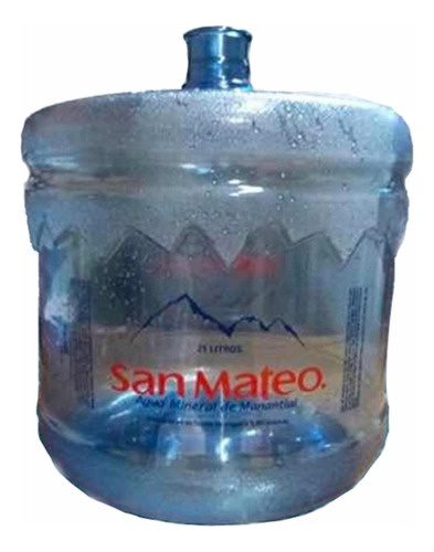 Bidones Vacios / Envase  De Bidon Agua San Mateo 21 Litros