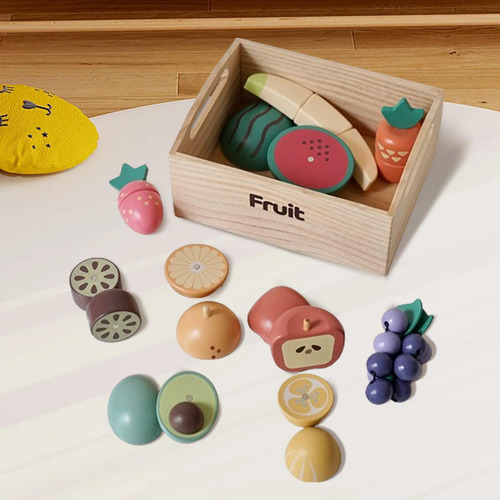 Juego De Cortar Frutas, Juguetes De Cocina, Coordinación