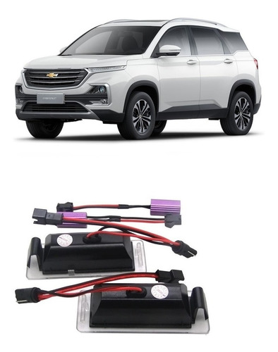 Luz Led Patente Chevrolet Captiva 2019 - Actual Accesorio