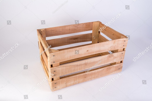 Huacal Artesanal Chico (caja De Madera De Pino)