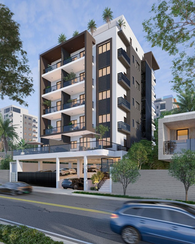 Proyecto De Apartamentos 1 Y 2 Habitaciones En Bella Vista En Venta, Distrito Nacional 