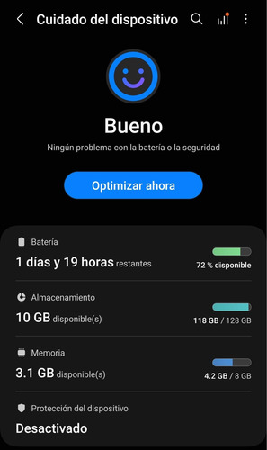 Imagen 10 de 10 de Celular Samsung Galaxy S10 Plus Pantalla Grande Color Azul