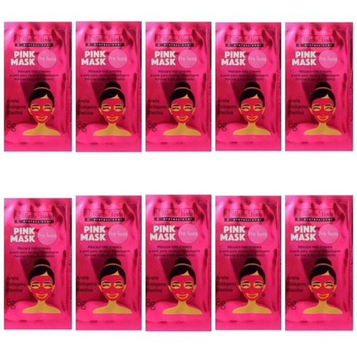 Matto Verde Pink Pre Festa Mascara Com Primer 10x8g 