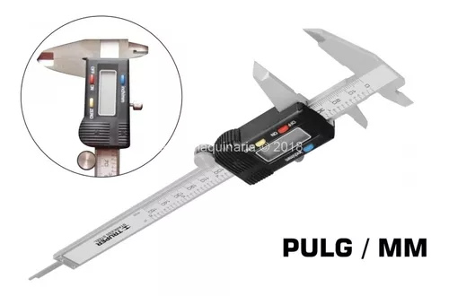 Calibrador Pie De Rey Digital Milimétrico 6” Truper 14388