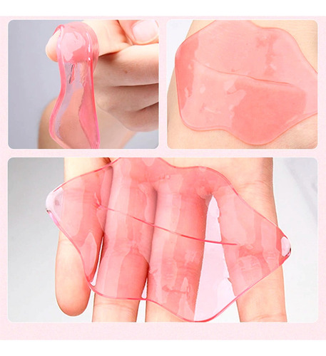 Parches Para Labios Colágeno Fresa 10pz Hidratación Full