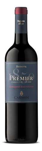 Vinho Chileno Tinto Cabernet Sauvignon Premier 1850 Carmen 750ml