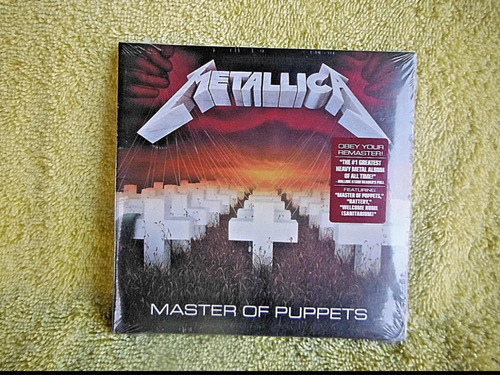 Cd Metallica Master Of Puppets Remastered