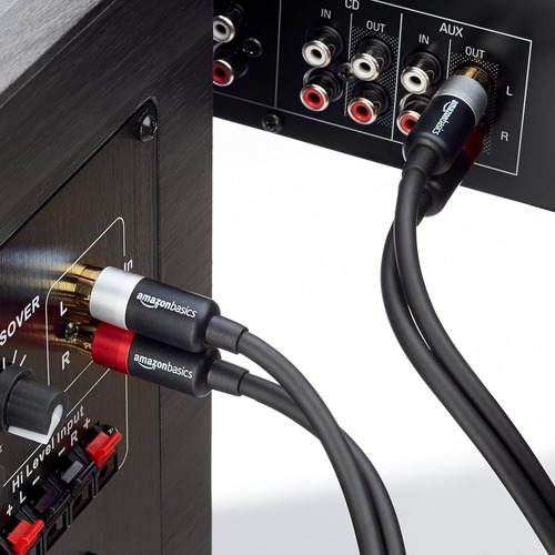 Amazon Basics 2-macho A 2-macho Rca Audio Stereo Subwoofe...
