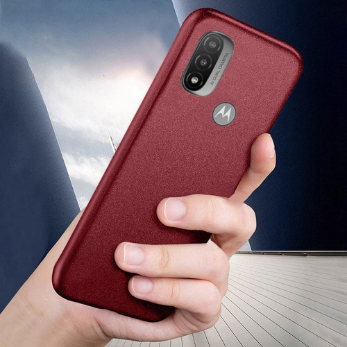 Funda For Motorola Moto E20 E40 E30 E32 Mate Color Sólido