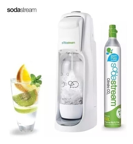 Sodastream Máquina Refrigerante Água Gás +cilindro +garrafa