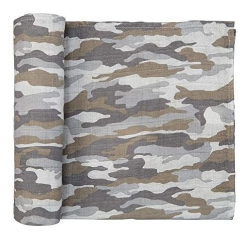 Manta De Muselina Camo Swaddle