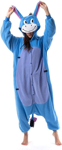 Disfraz Pijama Burro Igor Winnie Pooh Eeyore Adultos Hombres Mujer Damas Unisex Envio Gratis