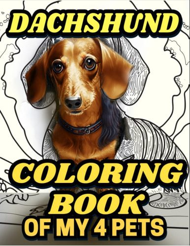 Libro: Mystical And Quirky A-z Dachshund Dog Coloring Book O