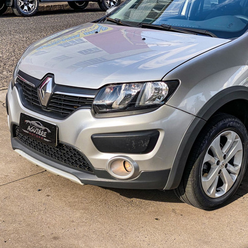 Imagem 7 de 15 de Renault Sandero Stepway 1.6 Prata 2017