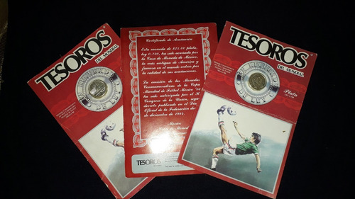 Monedas Conmemorativas Del Mundial México 86
