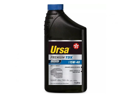 Óleo Do Motor Texaco Ursa Ci-4 15w40 1litro