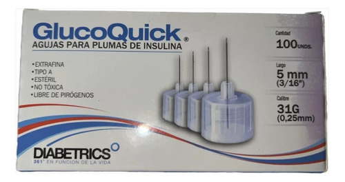 Agujas Para Pent De Insulina 5mm