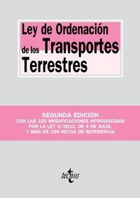 Ley De Ordenacion De Los Transportes Terrestres - Aa.vv.