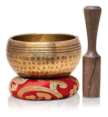 Cuenco Tibetano Para Relax/meditacion Yoga- Set -7.6cm