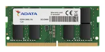 Comprar Memoria Ram Notebook Ddr4 8gb 2666mhz Sodimm Adata 1.2v