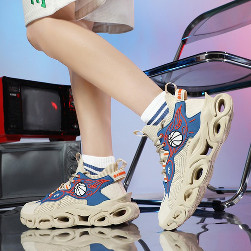 Zapatillas De Tenis Elasticas De Moda Zapatos Culturales