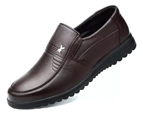 comprar Zapato Ortopédico Cómodo De Piel Social Para Hombre [u] [u]
