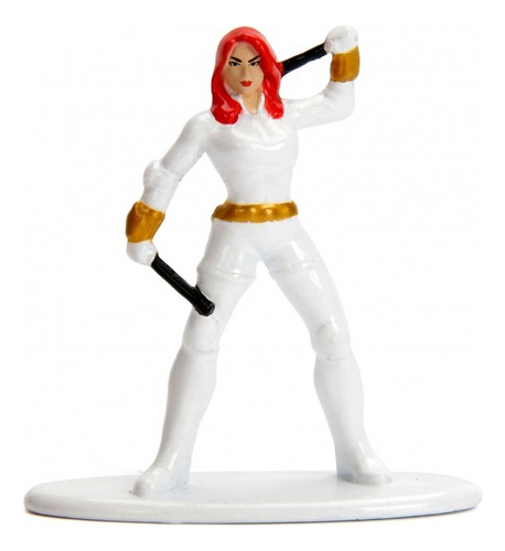 Figura Black Widow Avengers Metal Nanofigs Jada Dgl Games