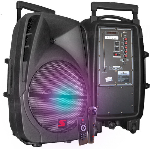 Bafle Potenciado 15'' Bateria Recargable-bluetooth