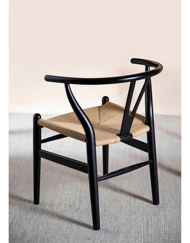Cadeira de madeira Wishbone Form