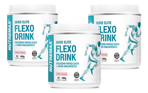 Combo X 3 Meses Colágeno Hidrolizado  Nutremax Flexo Drink