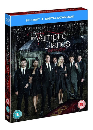 Blu-ray The Vampire Diaries 8ª Oitava Temporada Dub/leg