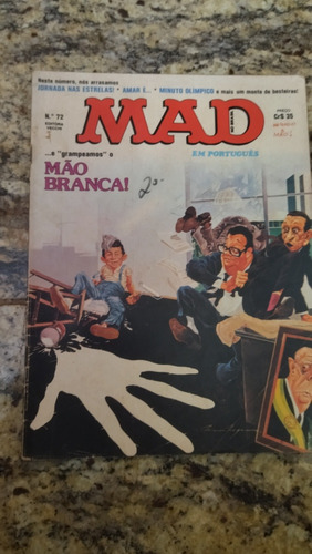 Revistas Mad Em Português Antiga 5 Unidades (Usado)