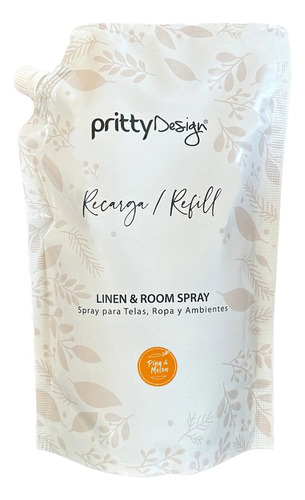 Recarga Room Spray Pritty Design Piña Y Melón 1000ml