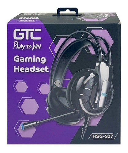 Imagen 4 de 5 de Auriculares Gamer Con Micrófono Rgb Pc Ps4 Xbox Smartphone