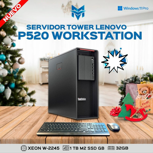 Servidor Tower Lenovo P520 Workstation 