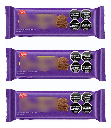 Chocolinas Galletas 262gr Pack X 3un - Cioccolato Tienda