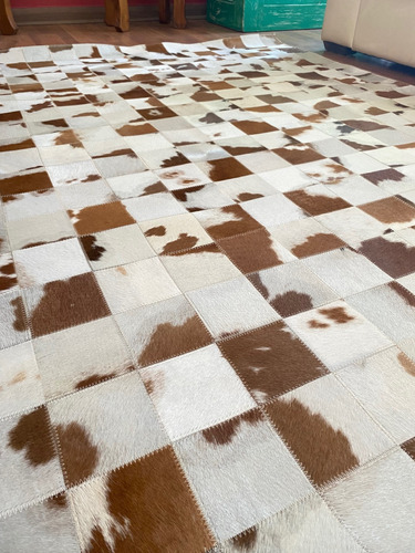 Alfombras De Cuero Natural Patchwork