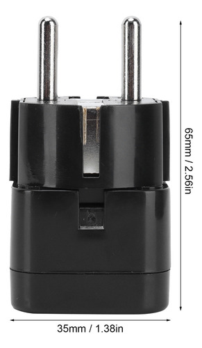 L Convertidor De Enchufe De Viaje Eu 100-250 V 10a Power