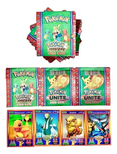 ABRINDO CARTAS POKÉMON UNITE 