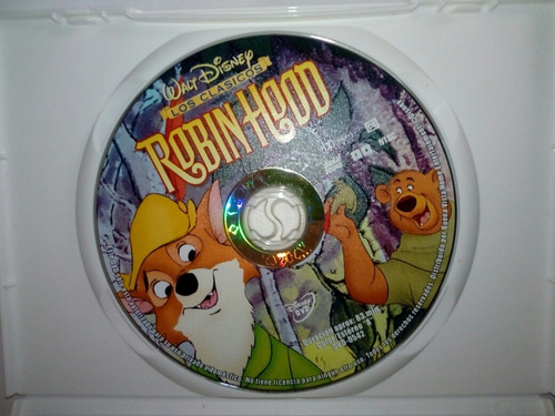 Pelicula Disney Robin Hood Colección Oro - Usado (Usado)