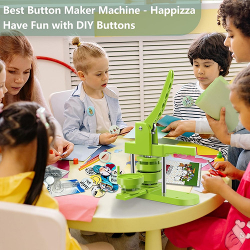 Máquina Fabricadora De Botones De Múltiples Tamaños,...