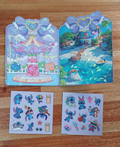 Stickers Imantados Stitch Modelo 1 Crea Escenarios En Libro