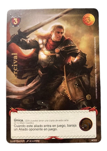 Carta Percival Promo Edición Furia