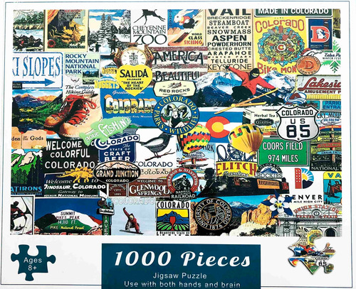 Puzzle Rompecabezas Ruta 85 Colorado Usa - 1000 Piezas Faydi