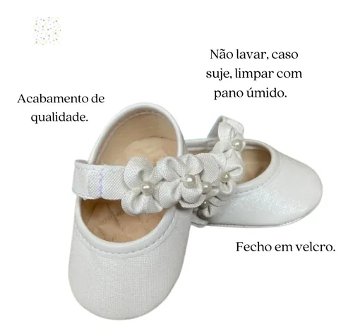 Sapatinhos de on sale bebe para batizado